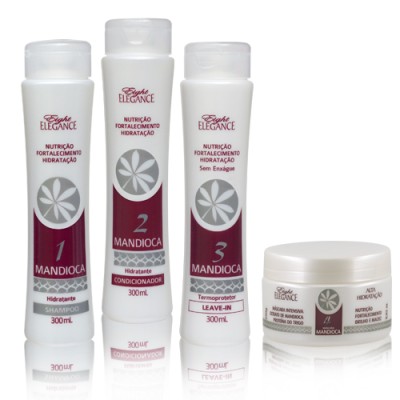 Kit Manutenção Mandioca Eight Elegance - 4 produtos